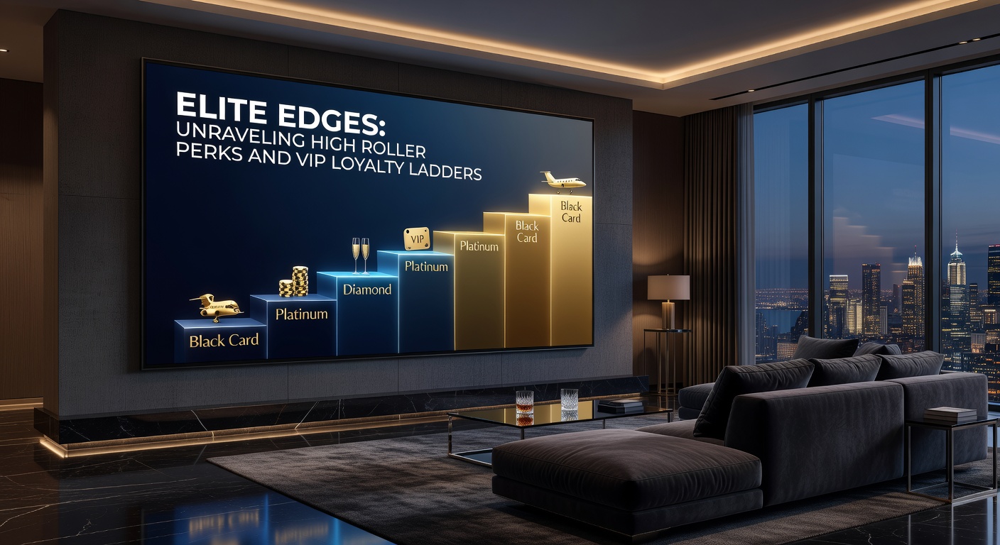 High Roller bei einem exklusiven VIP-Event in einem modernen Casino, umgeben von Luxus und personalisierten Annehmlichkeiten
